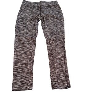 Beverly Hills Polo Club Black/White Leggings Activewear Yoga Size M